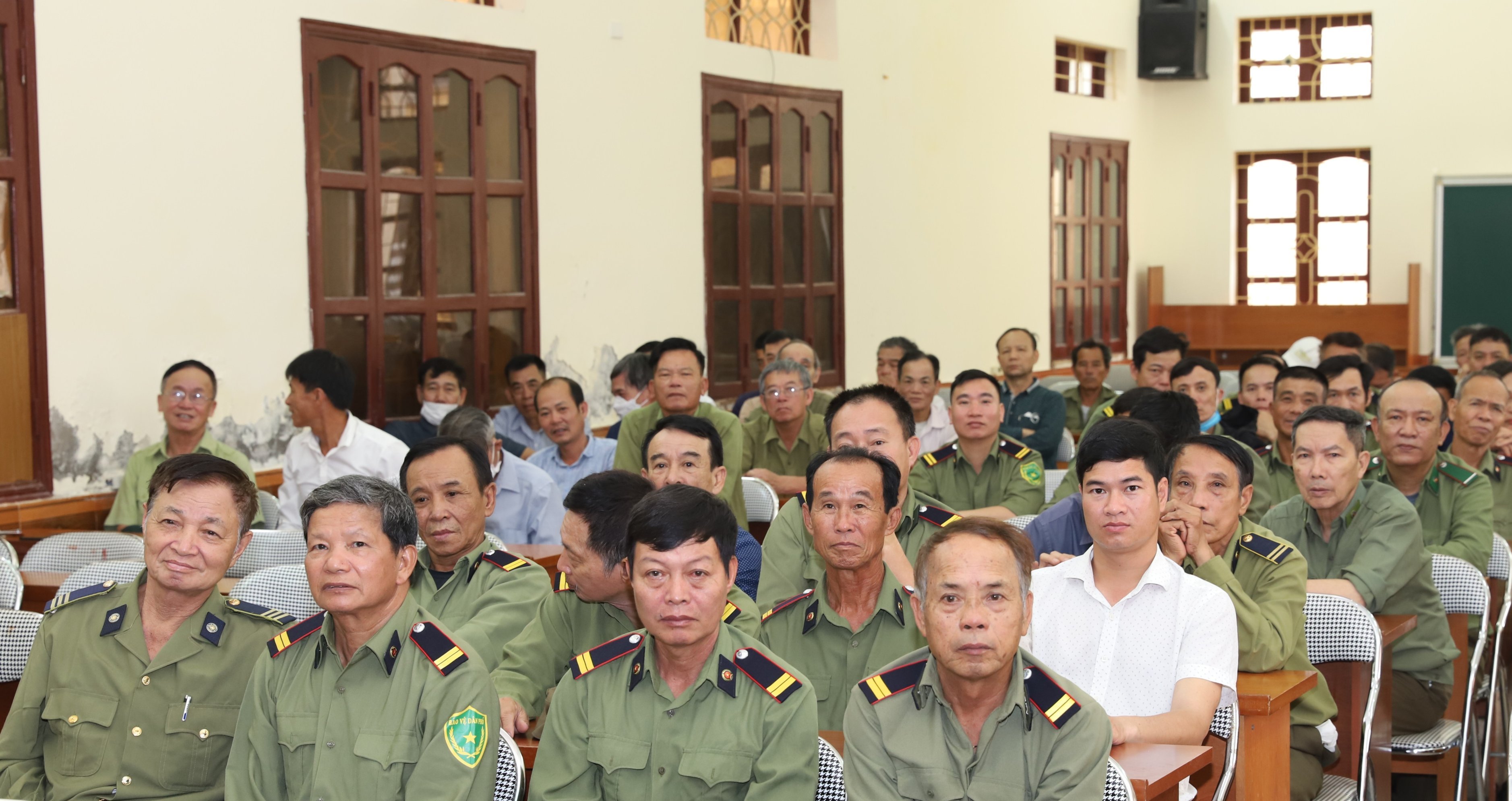 Công an quận Đồ Sơn: Bồi dưỡng, tập huấn nghiệp vụ cho 100 bảo vệ Tổ dân phố